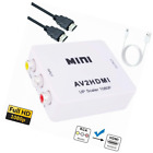 4330405979 Honshen Rca To Hdmi Converter Mini Av Composite 607994070929