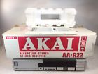 Aa-r22 Akai Vintage Stereo Receiver Component In Box Manual Styrofoam