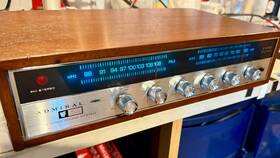 Rmf-181 Admiral Restored Inch Bullhorn Stereo Receiver Works Great