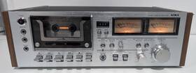 Ad-6600u Aiwa Vintage Stereo Cassette Deck Power Tested