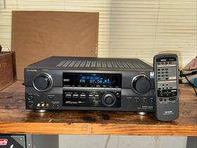 Dv-dv75 Aiwa Av-d75 Super T-bass Stereo Av Receiver . Fully Tested And Working