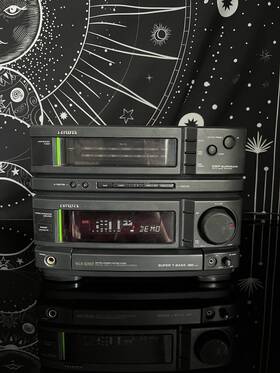 Nsx-d707 Aiwa Digital Mini Hi-fi Separate System Stereo Receiver