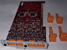 380-0650-90e Biamp Tesira Sec-4 4 Channel Mic Line Input Card Echo Cancellation
