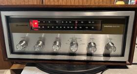 89383 Bradford Vintage Model Stereo Receiver Am/fm/phono/aux Walnut Case