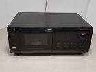 Cdp-cx55 Sony Compact Disc Player Mega Storage Stereo Receiver Working