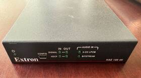 Hae-100-4k Crestron Extron Hae 100 4k Plus Audio De-embedder