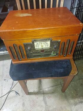 Cr704b-jwa Crosley Musician Entertainment Center - Paprika One Size