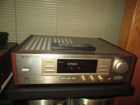 Avc-1020g Denon Rare Av Amplifier Receiver Bundle Box And Remote Woodsides