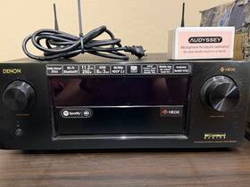 Avr-x6300h Denon Avr-6300 11.2 Channel Full 4k Ultra Hd Av 250 Watts Max Per
