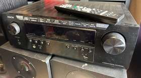 Avr-ss540bt Denon Av Surround Receiver 5.2ch 140w Bluetooth 4k Hdmi