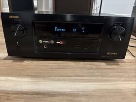 Avr-x2200 Denon Avr-x2200w Receiver 7.2 Channel Network Av 4k Bluetooth Hdmi Tested Works
