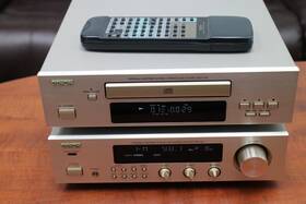 Dra-f100 Denon Dcd-f100 Bundle Am/fm Stereo Receiver Cd Player Remote 0119