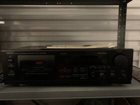 Drm-650s Denon E113 Vtg Stereo Cassette Tape Deck Receiver W Manual And Box No Remote
