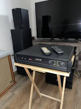 Dra-685 Denon Pm-950 Carver And Receiver With Remote Bundle
