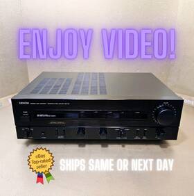 Pma-520 Denon Vintage Stereo Integrated Amplifier Receiver Japan 1989