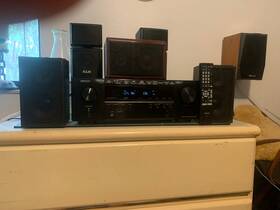 S540 Denon Avr With Five Speakers Remote Bundle