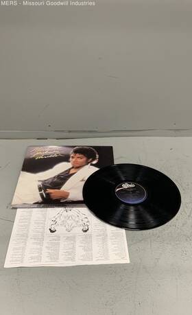 Qe-38112 Epic Vintage Michael Jackson Thriller Vinyl Lp