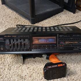 Rs-881 Fisher Am/fm Stereo Receiver With Graphic Equalizer 2-ch Black