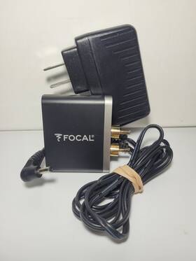 Uw-rcvr-001 Focal Universal Wireless Receiver - Aptx Lossless Audio With Ac Adapter Tested