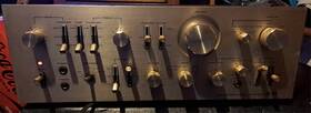 Gsa-8510 Gold Star 1979 Integrated Amplifier Very Rare For Parts Or Repair