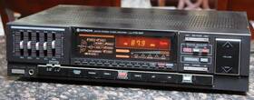 Hta-55f Hitachi Vintage Am/fm Stereo Tuner Amplifier With Graphic Equalizer