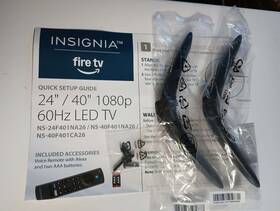 81302-053112517zr030668 Insignia Tm Inignia Fire Tv Stand Legs 24 Inch / 40 1080p 60hz Led Free Shipping