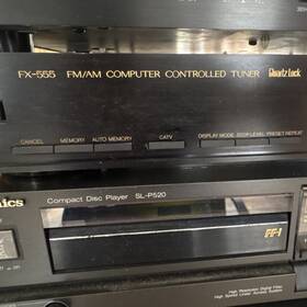 Fx-555bk Jvc Fm/am Stereo Tuner Quartz Lock Rca Output
