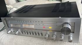 Jr-s81w Jvc Vintage Stereo Amplifier Receiver 35 Watts/channel Japan Serviced