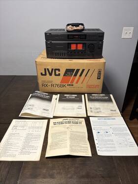 Rx-r76bk Jvc Stereo Receiver Hi-fi Audio Works