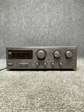 Rx717vtn Jvc Rx 717v Stereo Receiver 717vtn With Antique Style In Graycolored