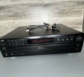 Xl-f154 Jvc Compact Disc Cd Auto Changer Player 5 Home Audio Tested Works
