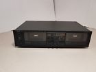 K-222 Yamaha Model Natural Sound Stereo Double Cassette Deck Excellent Condition