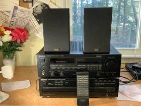 Dp-r4430 Kenwood Audieo-video Stereo Receiver And Multi Cd Player With 4speaker Surround
