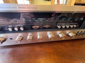 Kr-9400 Kenwood Kt-9400 1975 Silver Face 120 Watt Monster Receiver Excellent