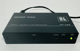 Tp-122 Kramer Xga/audio Line Receiver With Power Manual Box And More