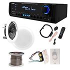 Kthsp580 Pyle Pairs Of Stereo White Speakers Digita 639939992607