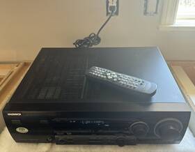 Mf-450 Magnavox Mfx 450 Digital Cinema Surround Sound Receiver Tv Cd Vcr Radio Works