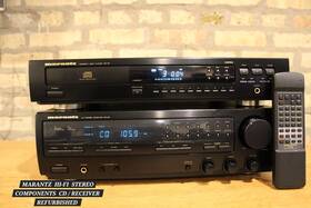 Cd-67u Marantz Hi-fi Bundle Audio Components With Remote Serviced Fully Functional Exc