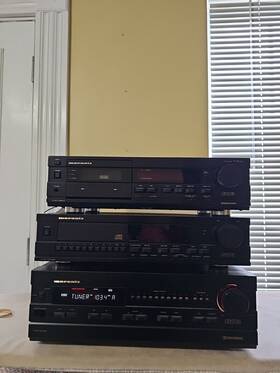 Rs3555 Marantz Receiver Century Collection 3 Piece Set