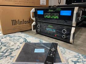 C12000 Mcintosh 2 Chassis Reference Stereo Preamplifier - Excellent Complete