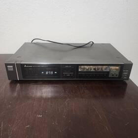 Da-f55 Mitsubishi Vintage Stereo Digital Tuner Tested No Antenna Read See Photo