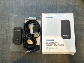 Mpbh044cb Mpow Car Aux Adapter Bluetooth Music Receiver Streambot Mini