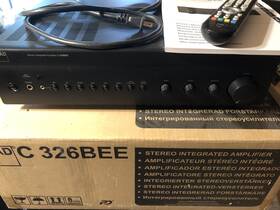 326bee Nad C Stereo Reciever Amplifier 2x50w Bundle With Remote Box Excellent
