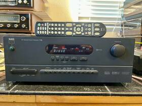 T762 Nad Vintage T 762 Av Surround Sound Receiver Bundle W Remote Tested See Video