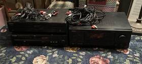 Tx-sv636 Onkyo Ad-703 Vintage Bundle Homeaudio/video - Dx-7211 Apex Av Cable