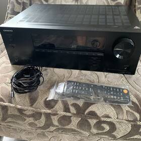Ht-r398 Onkyo 445 Watt Bluetooth Dolby Atmos Av Receiver Bundle With Remote Mic
