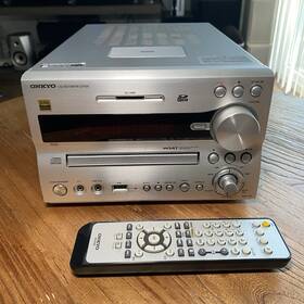 Nfr-9tx Onkyo Cd Receiver Bluetooth Usb Sd Hi-res Audio Tested Working