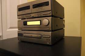 Pcs-05 Onkyo Hi-fi Stereo System Component Servcied Tested Fully Functional