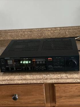 Tx-15 Onkyo Fm Stereo /am Tuner With Phono Input Tx-15. Works Great. No Remote