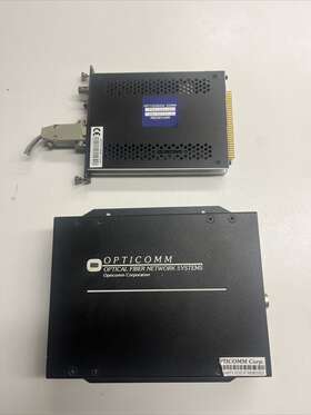 Fmv-564 Opticomm Corporation Fmv-564/rcv Receiver Audio/video Broadcast Fiber Optic Tmtr